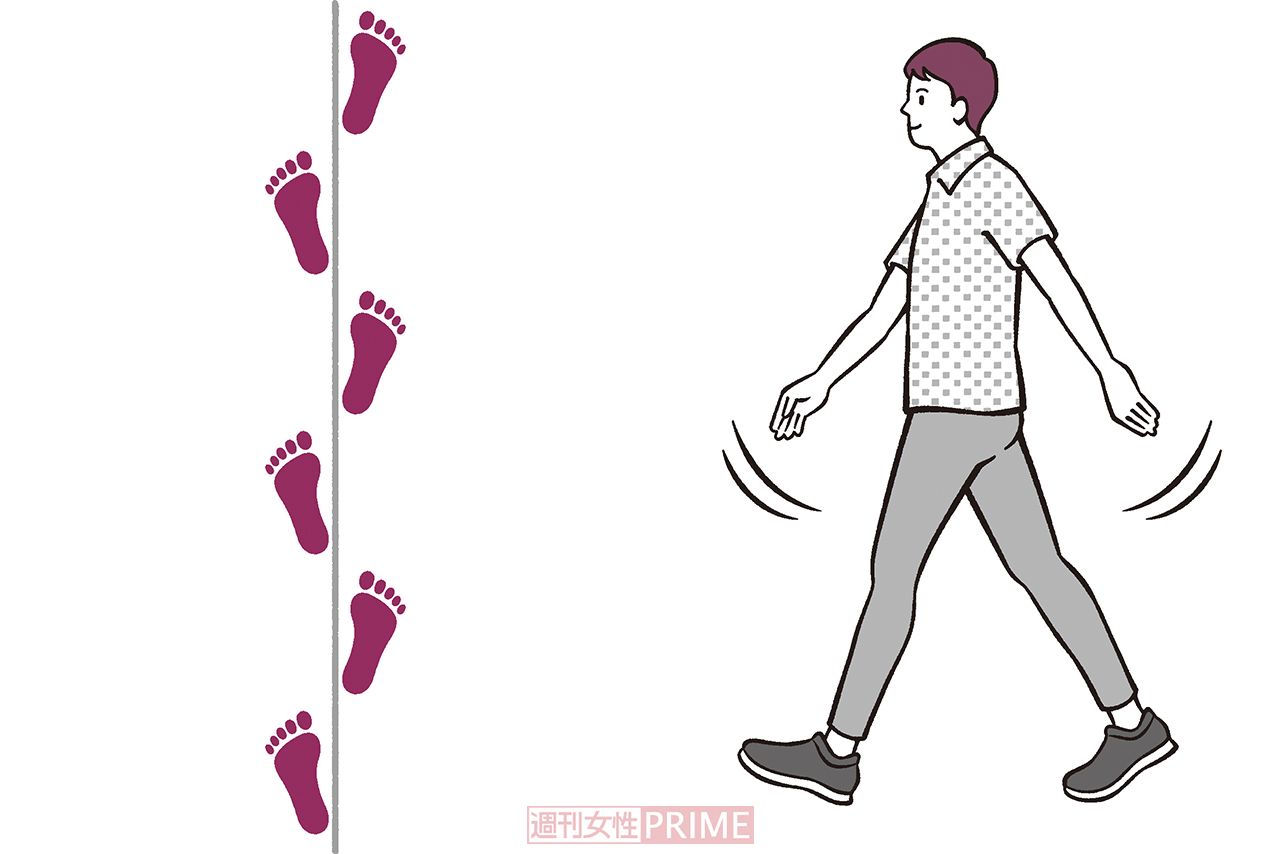 骨盤を安定させ、血流をよくする「歩き方」