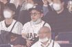 3月11日、WBCチェコ戦を観戦中のダイアン津田