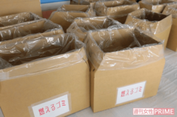 巡業にゴミ箱は欠かせない