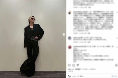 2025年7月18日、“事件”後もSNSを更新し続けていた『三代目JSOULBROTHERS』今市隆二（公式インスタグラムより）