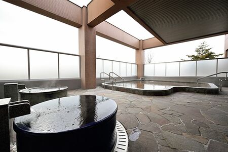 保湿＆美肌効果が期待できるモール泉。日帰り入浴は大人700円（平日割引600円）