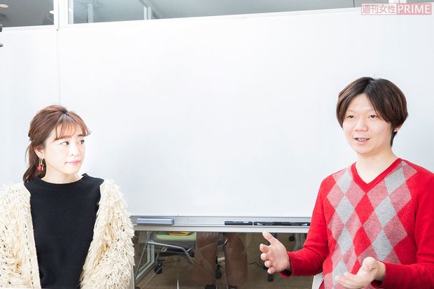 （左から）erica、nao　撮影／北村史成