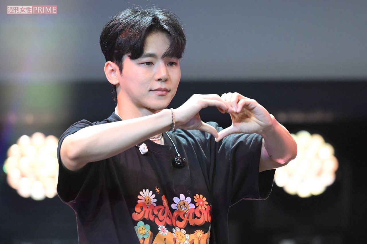 7月25日に行われたMYNAMEのライブのもよう。完璧なステージングに満員の会場が沸いた　撮影／渡邉智裕