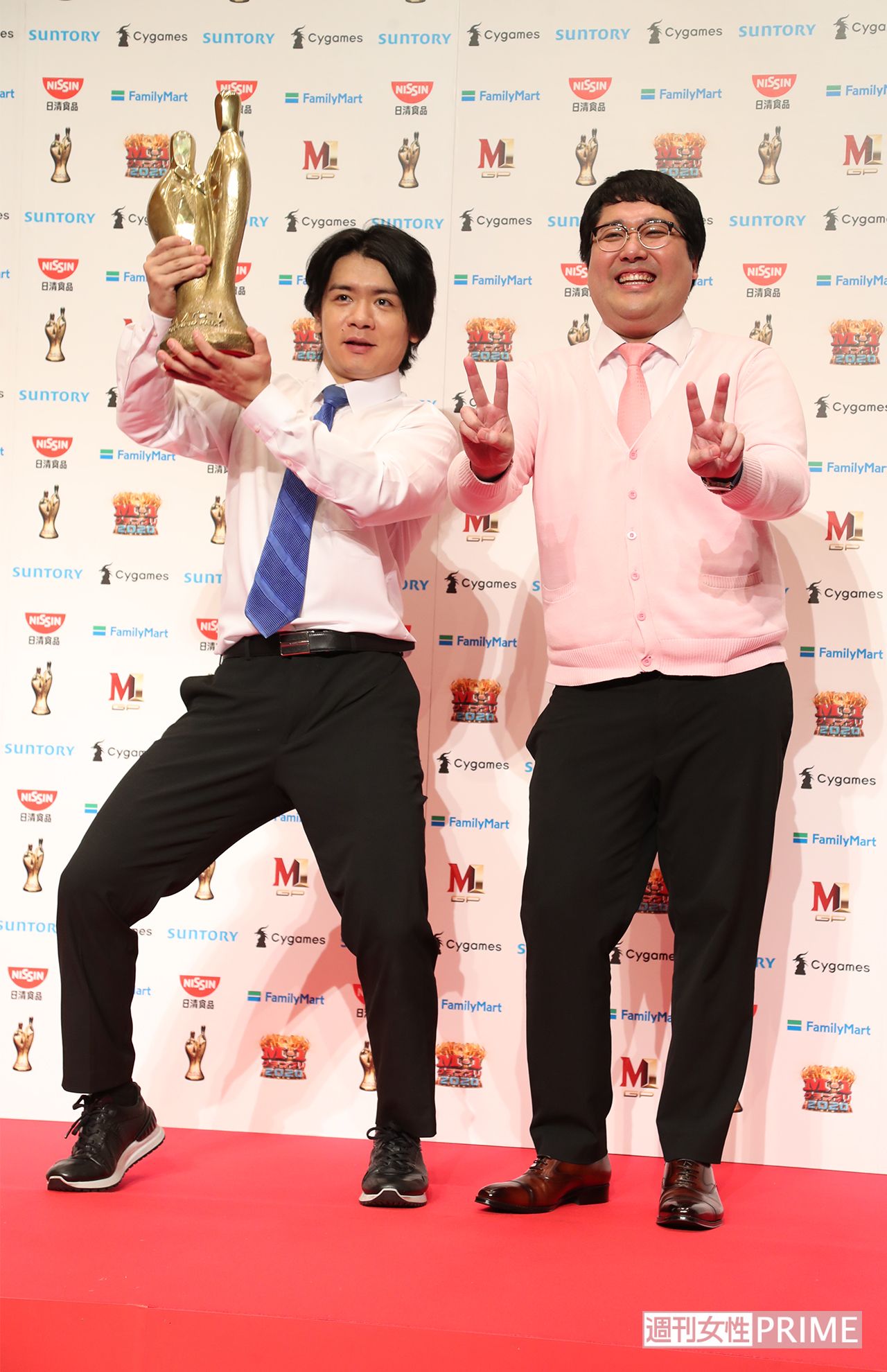 『M-1グランプリ2020』で王者の座に輝いたマヂカルラブリー