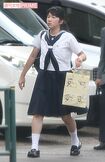 1学期最後の学校に向かわれる愛子さま(7月20日)