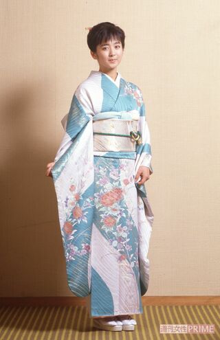 成人式を迎えた'87年。この年、映画『トットチャンネル』で主演だった斉藤由貴