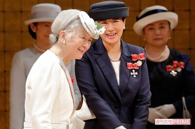 '18年5月、美智子さまが最後のご出席となった『全国赤十字大会』の終わりにサプライズで雅子さまにお声がけを