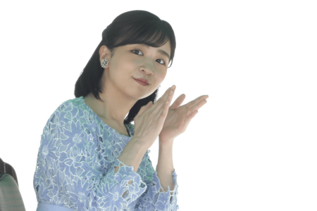 射手を務めた中学生に拍手を送られた佳子さま（撮影／JMPA）