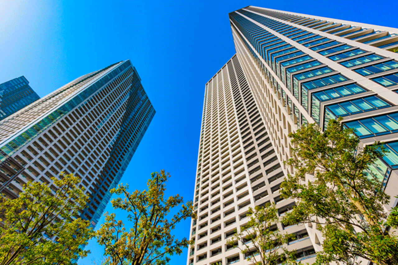 富裕層の住まいの象徴、タワーマンション（写真はイメージです）