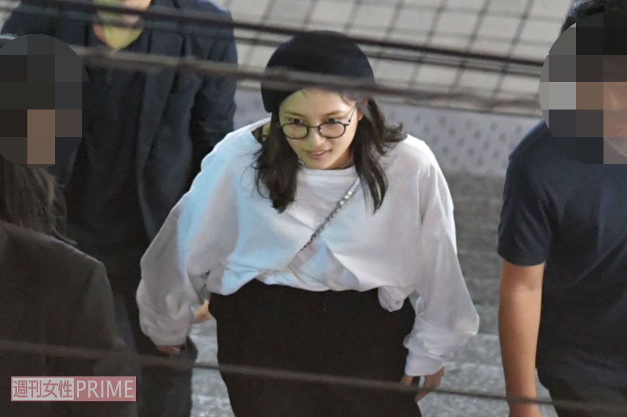 『ヒモメン』の打ち上げに参加した川口春奈（'19年）