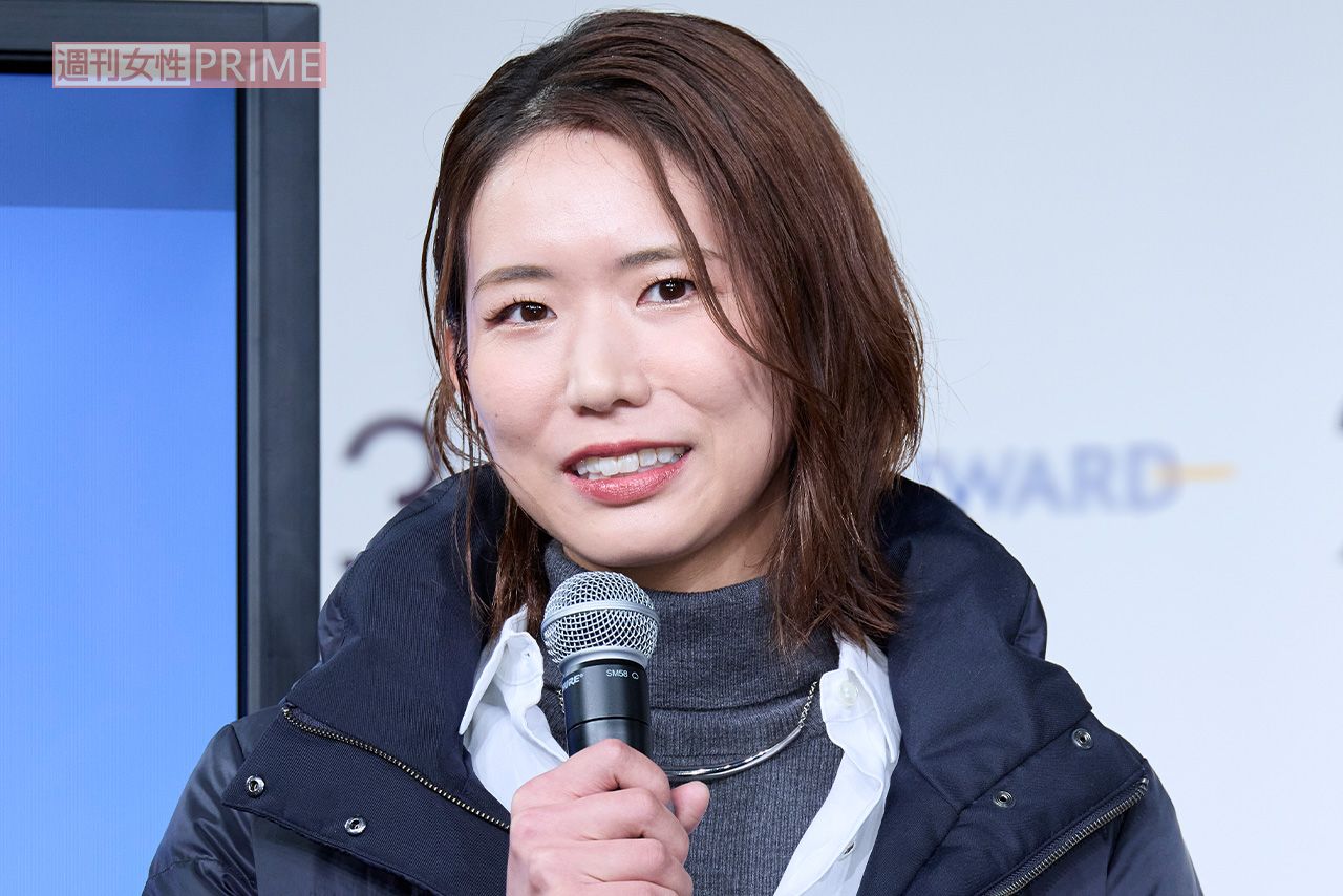 2024年、『23区』発表会でモデルを務めた古賀紗理那