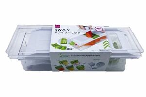 スライサーセット（5WAY）　330円　DAISO