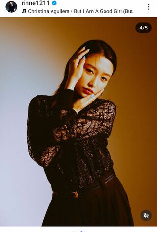 伊藤健太郎の新恋人とされる吉田凜音（吉田の公式インスタグラムより）