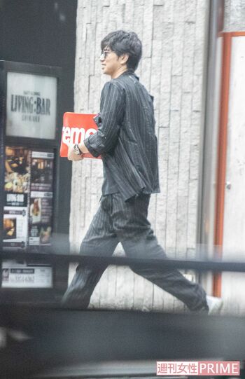 2018年、ドラマ『花のち晴れ』打ち上げに参加した松本潤