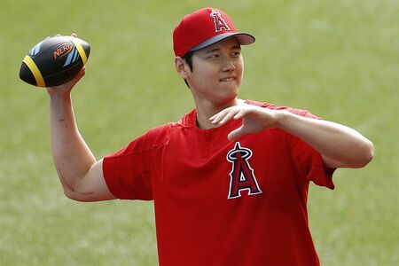 大谷翔平　写真／共同通信社