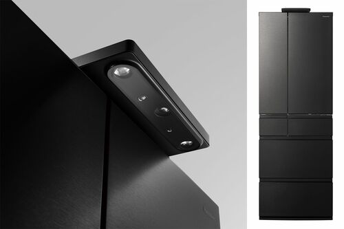 パナソニック「冷凍冷蔵庫NR―F53CV1」AIカメラで冷蔵庫の中身をお知らせ　※画像をクリックするとAmazonの商品ページにジャンプします。