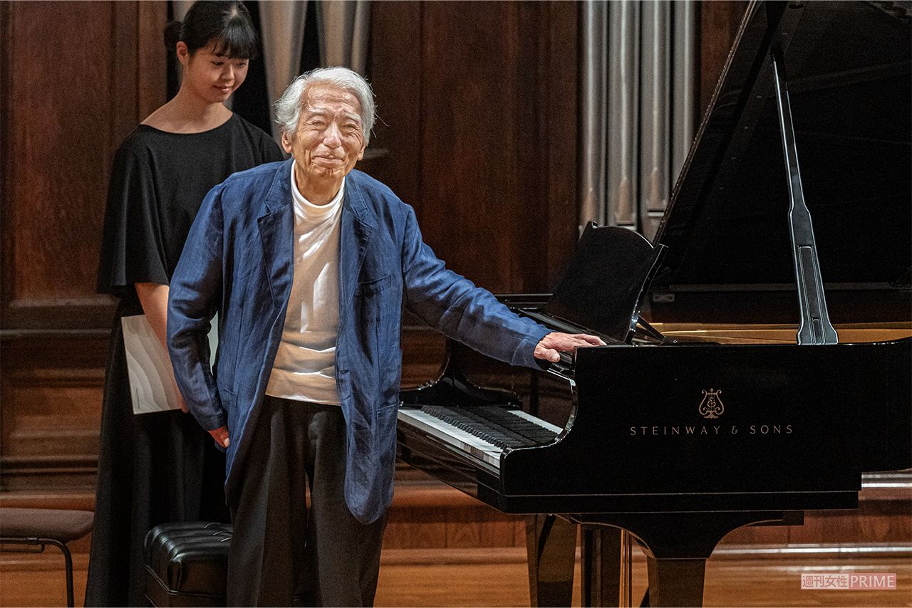 ピアニスト・舘野 泉（87）撮影／佐藤靖彦