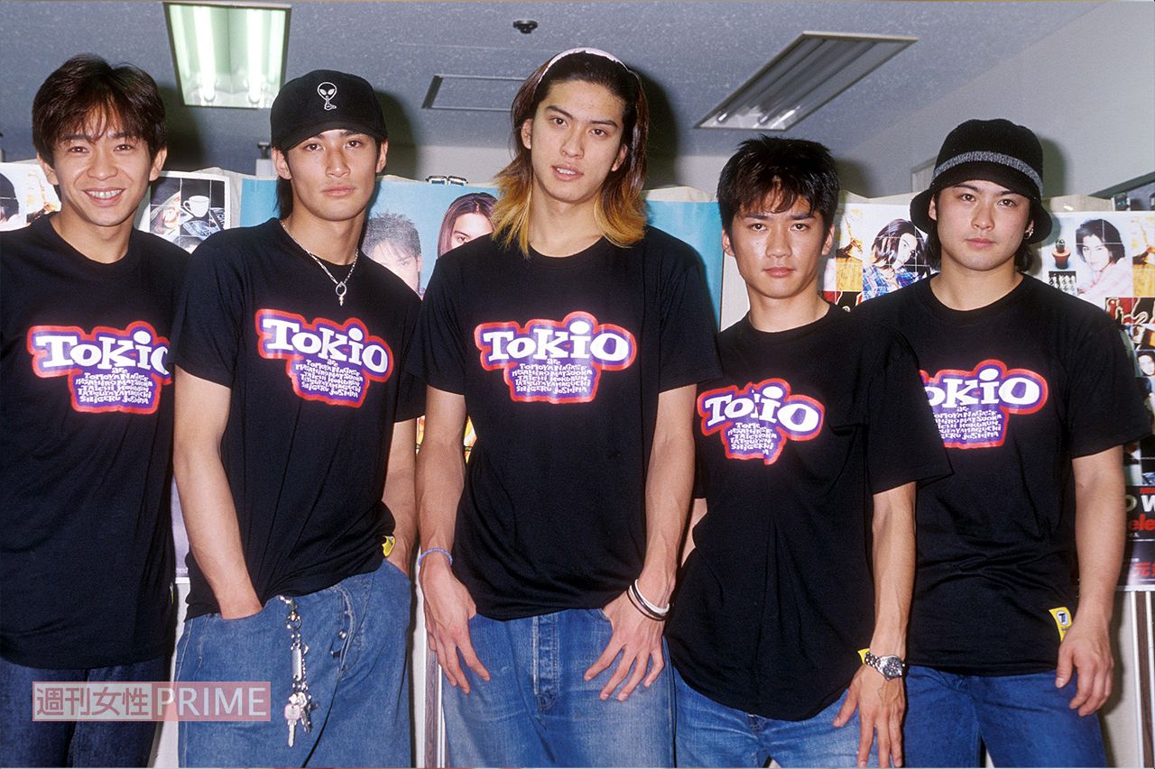 若かりし日のTOKIO