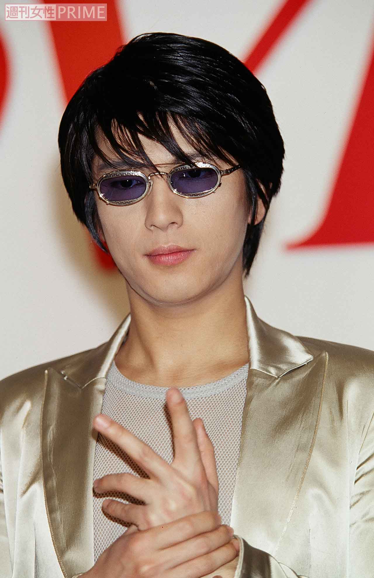 1998年フジテレビ系ドラマ『WITH LOVE』制作発表会での及川光博（2/3）