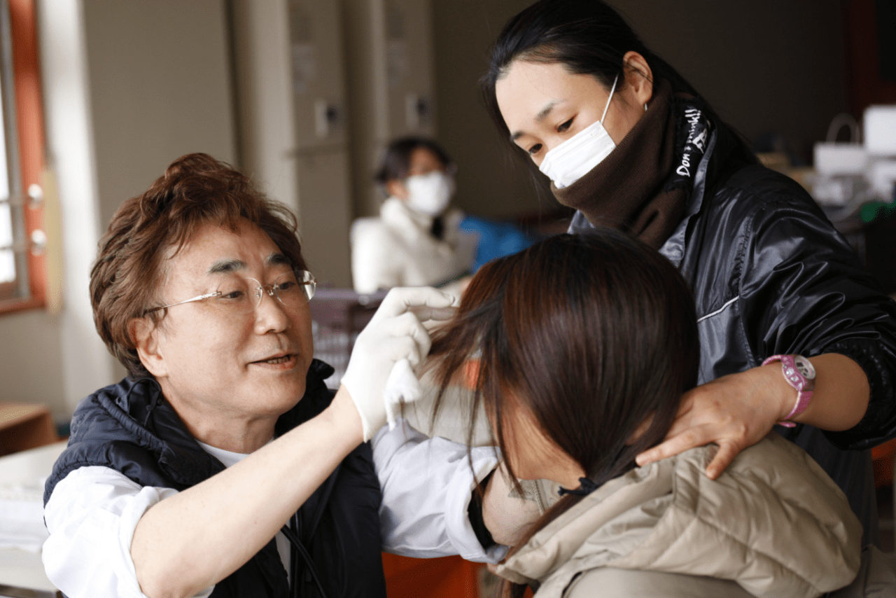 東日本大震災では東北地方へ医療ボランティアに行った