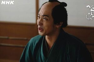 2025年のNHK大河ドラマ『べらぼう』で主人公の蔦屋重三郎を熱演する横浜流星（公式サイトより）