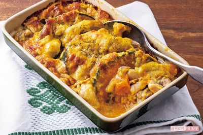 ツナカレーグラタン