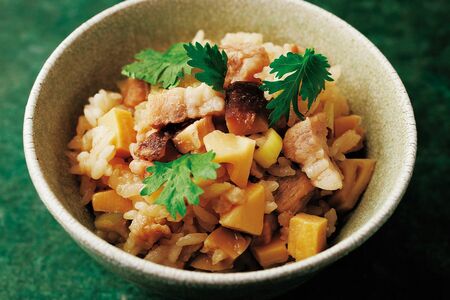 ［豚バラ肉］中華風炊き込みご飯　撮影／合田昌弘