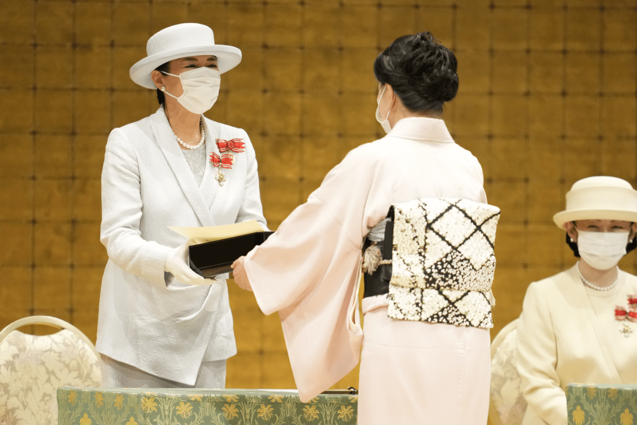 '23年5月、全国赤十字大会に臨まれた雅子さま