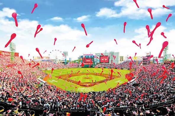 2026年シーズンから『楽天モバイル 最強パーク宮城』に愛称変更されるという東北楽天ゴールデンイーグルスの本拠地・宮城球場（球団の公式サイトより）