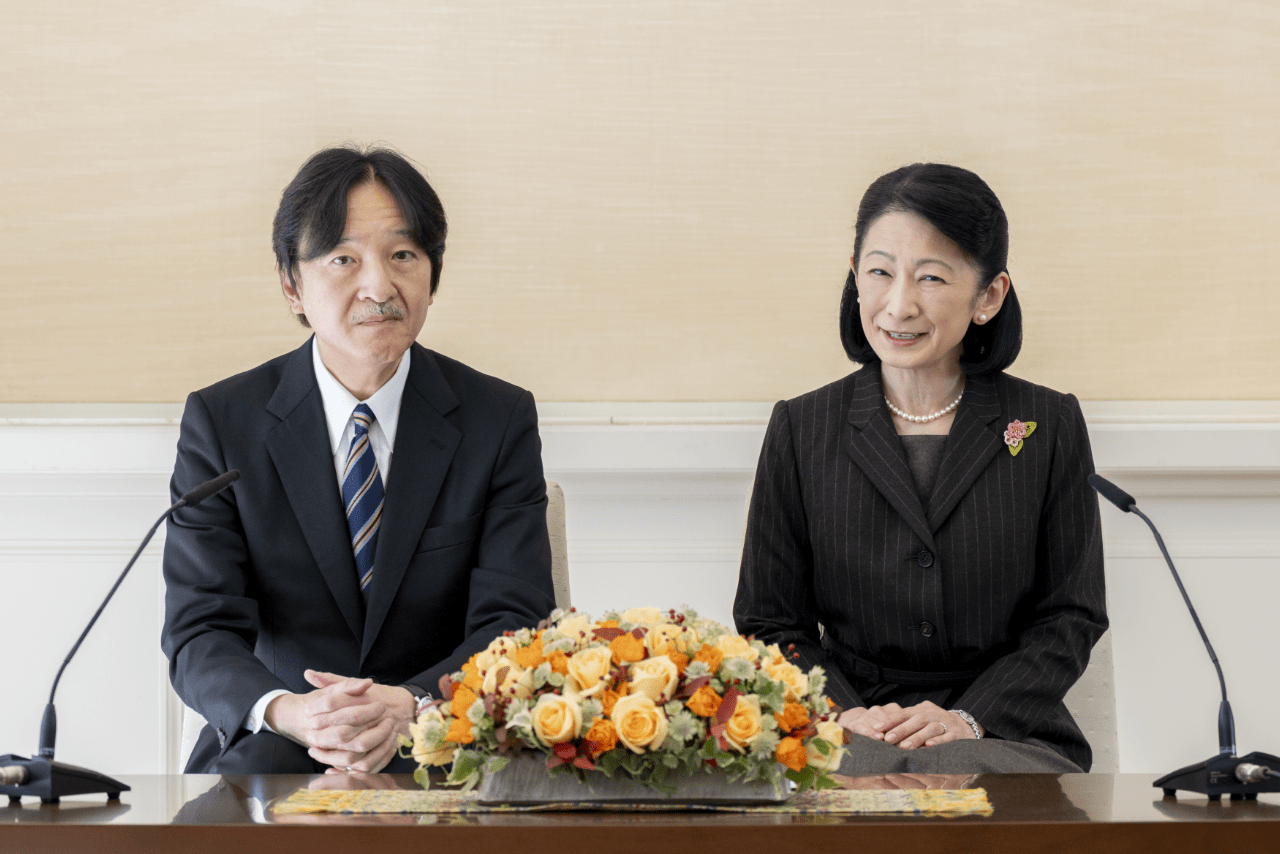 11月25日の会見で悠仁さまの海外留学に関して言及された秋篠宮さま（宮内庁提供）