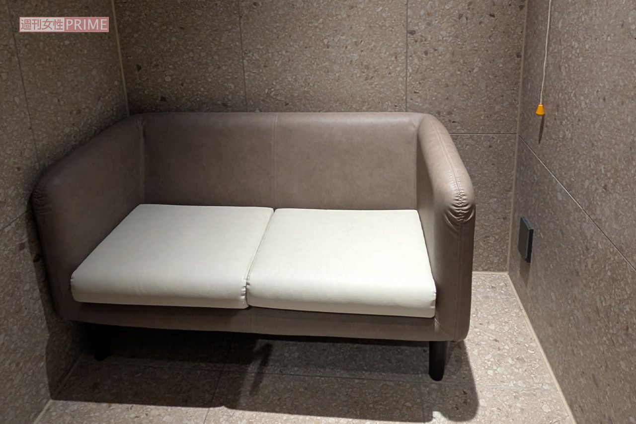 ティックトッカー最強ちゃんが占拠していた渋谷・道玄坂通にあるベビールーム　撮影／編集部