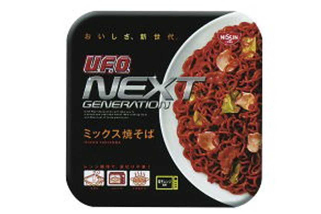 '07年／電子レンジ対応「日清焼そばU.F.O. NEXT GENERATION ミックス焼そば」