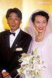 堺正章と岡田美里の結婚会見(1989年)