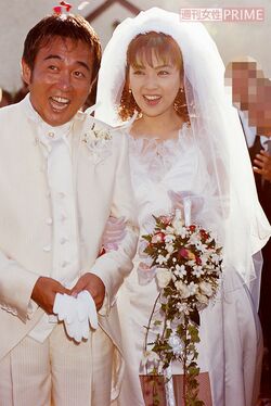 TUBEの前田亘輝との結婚式（1997年）