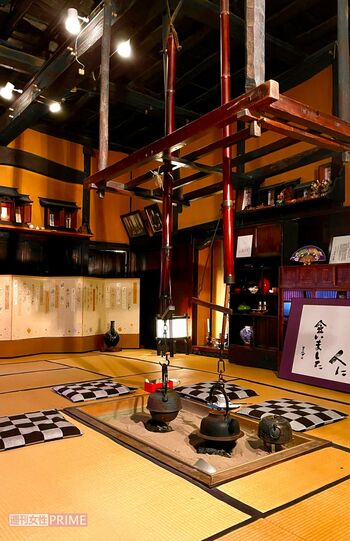 歴史のある木造建築ゆえに日頃より火の管理を徹底しているという