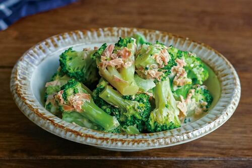 ブロッコリーのおかかマヨあえ　撮影／松山絵美