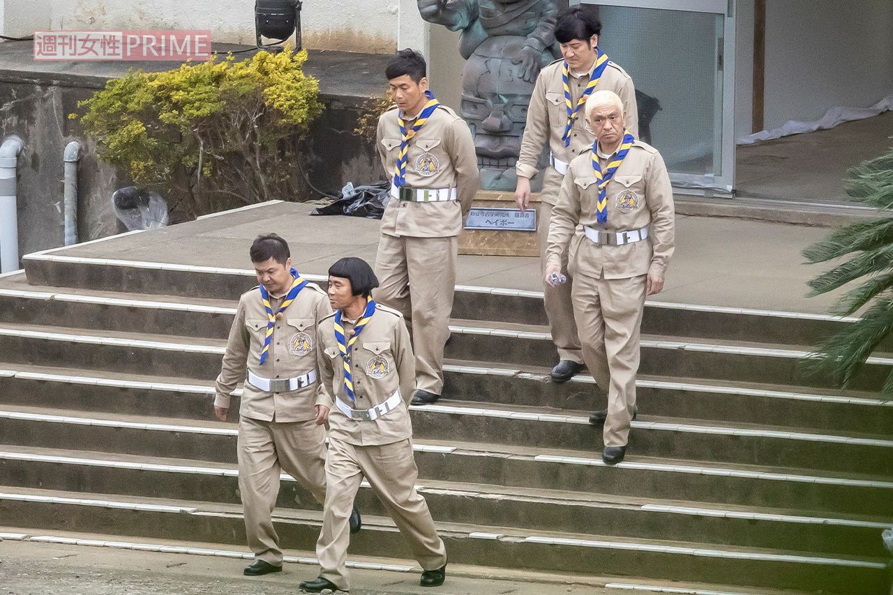 2018年11月、『絶対に笑ってはいけない』シリーズの撮影