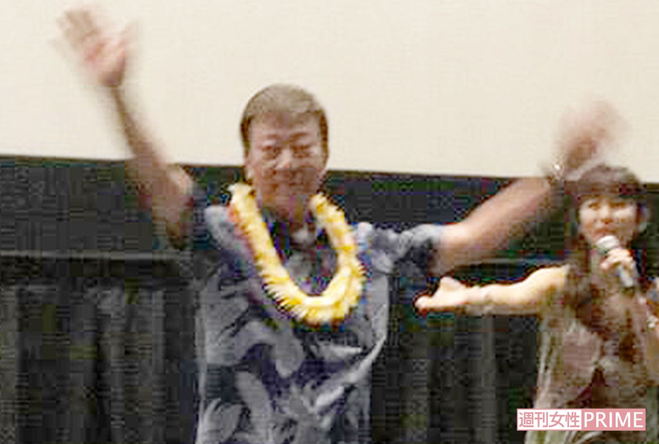 2月にハワイで行われたファンイベントに元気に参加した橋だが……