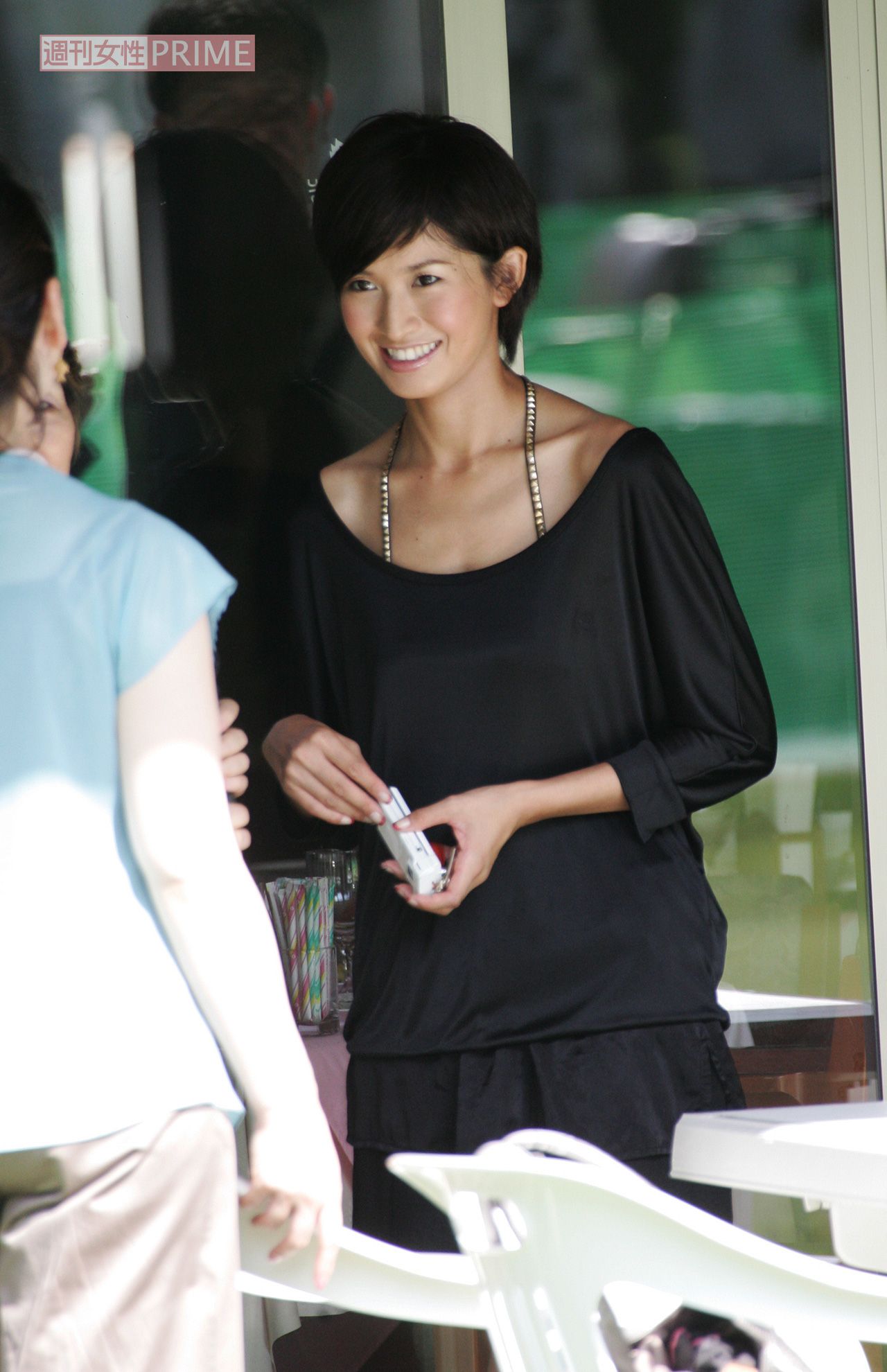 2008年、「フジサンケイクラシック」プロアマ戦に参加した森下千里