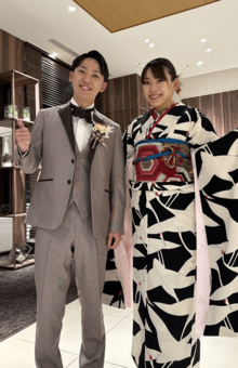結婚した弟とのツーショットを公開したフワちゃん（公式Xより）