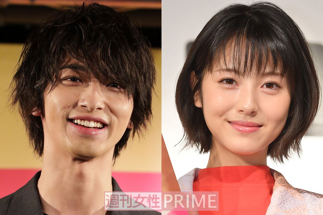 ドラマ『私たちはどうかしている』で椿を演じる横浜流星と七桜を演じる浜辺美波