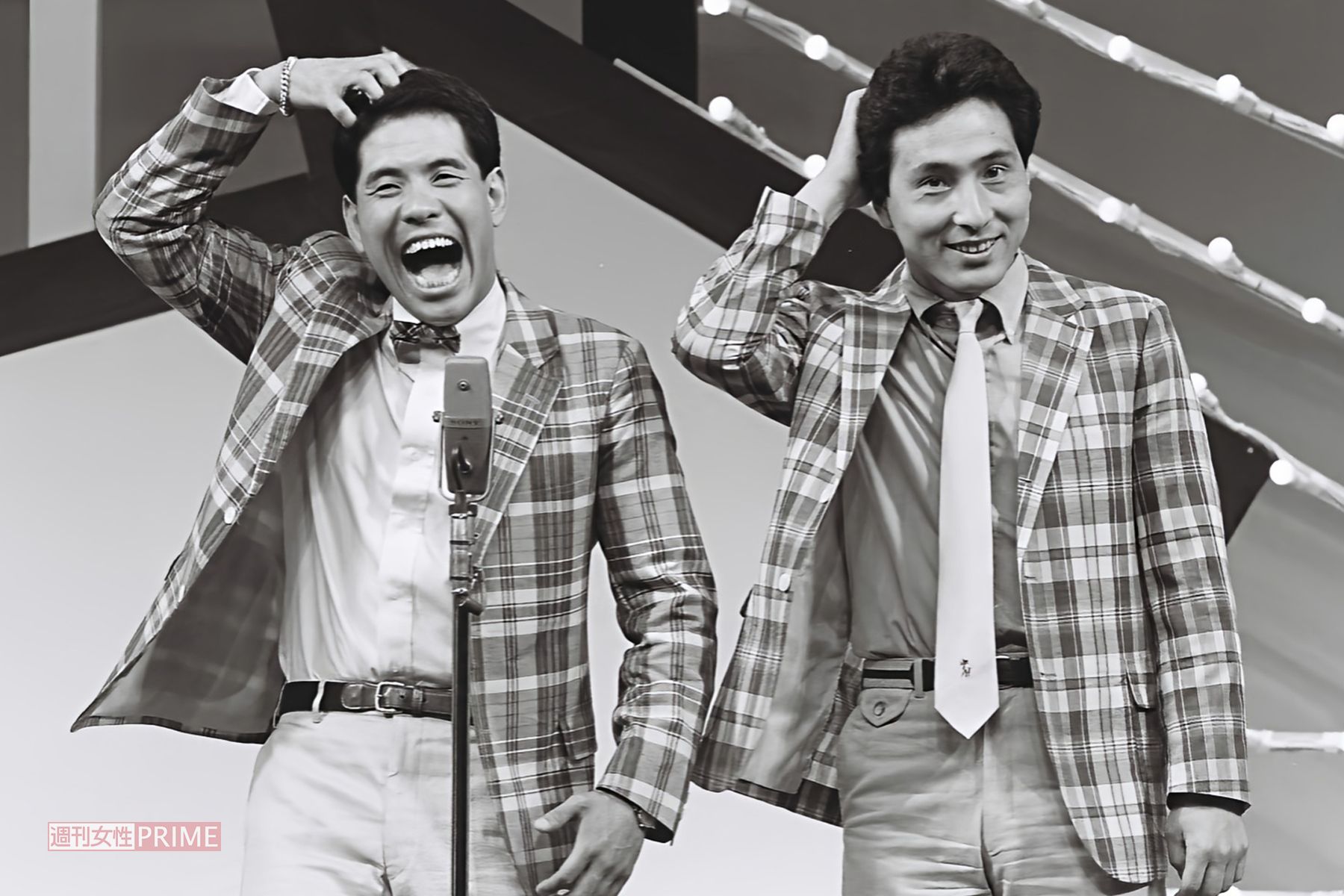 コンビデビューして舞台、テレビと活動の場を広げていたころのザ・ぼんち。空前絶後の漫才ブームの中心になるとは思ってもいなかった