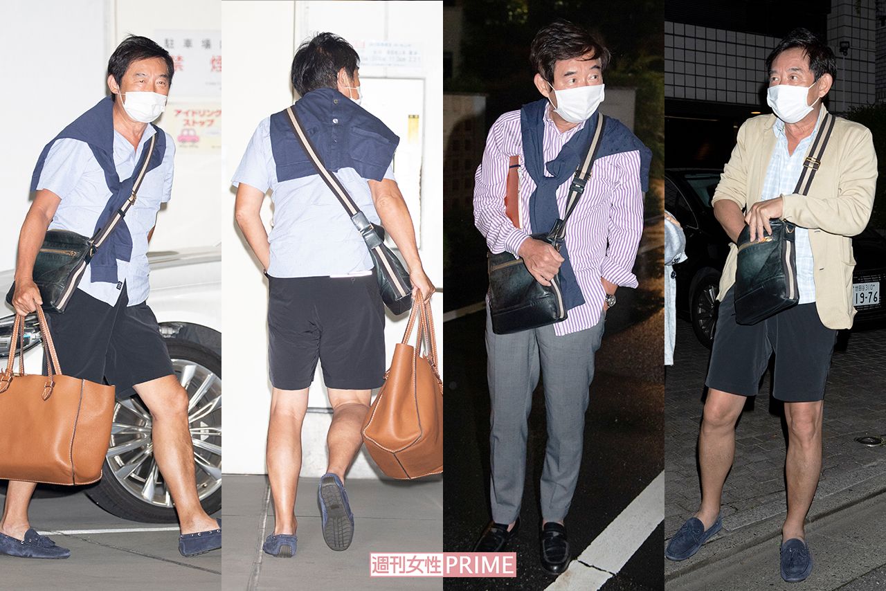 直近の石田純一の私服姿（3日間ぶん）