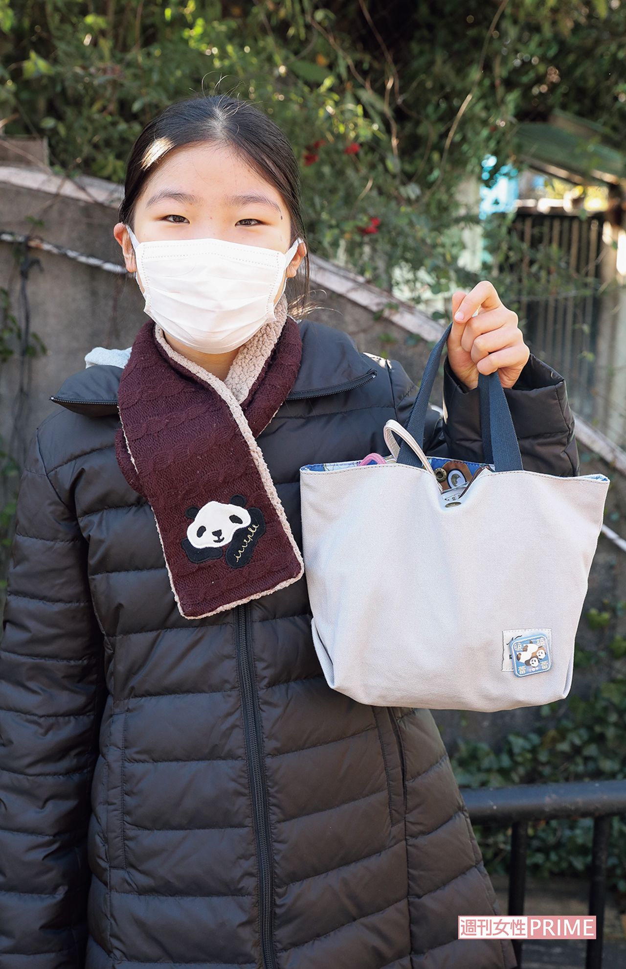 名前は「蕾光（つぼみ）」さん。レイレイ（蕾蕾）の一字が入っているのがうれしいそう