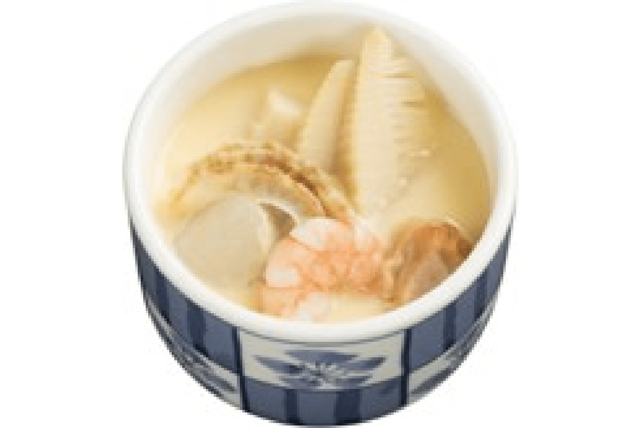 スシロー：筍の茶碗蒸し  240円～