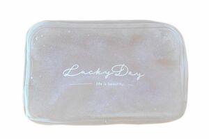 溶けやすいお菓子やおしぼり入れに最適の保冷剤入りポーチ（Can★Do／330円）