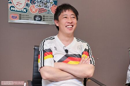 インタビューに答える森田哲矢