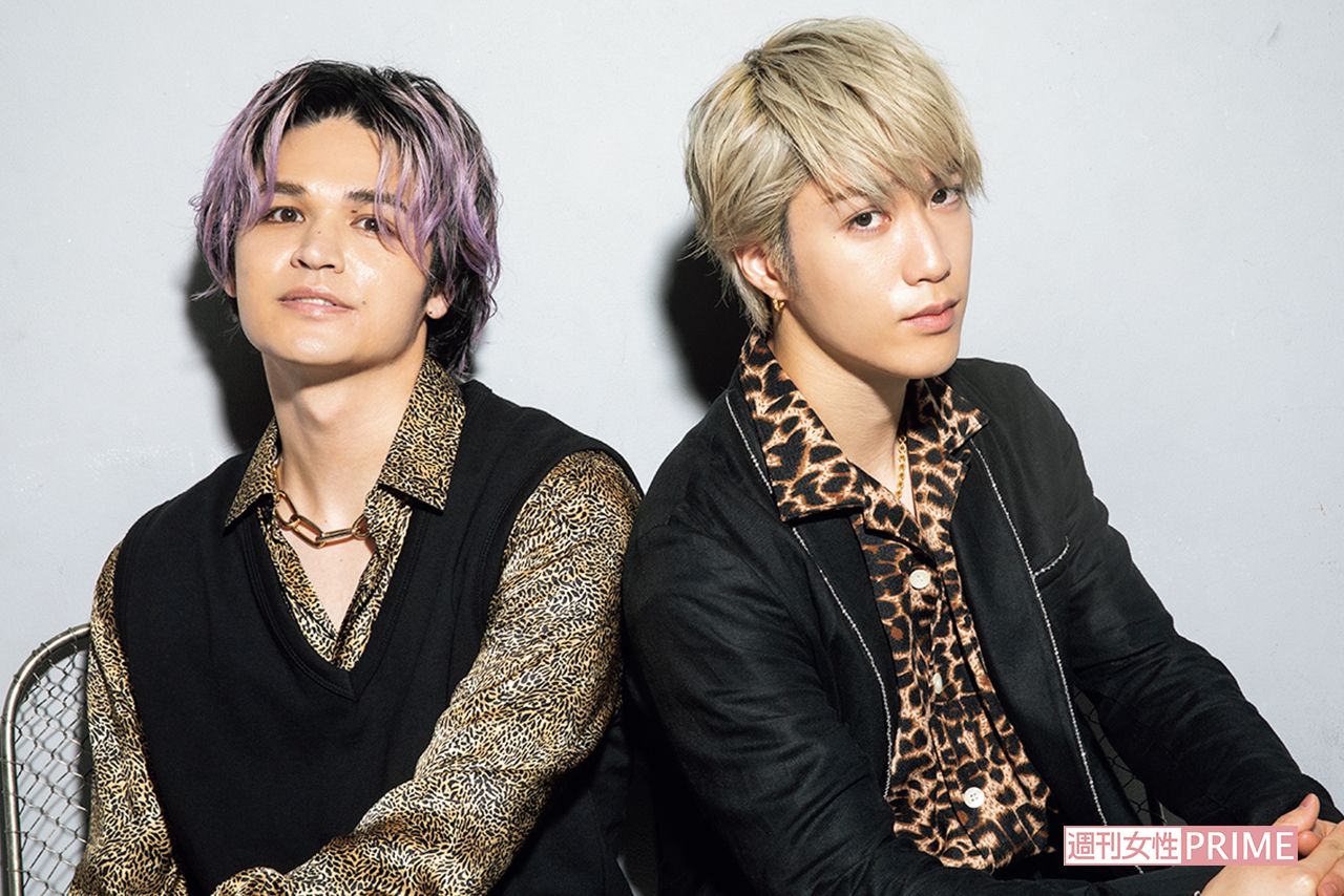 与那嶺瑠唯×藤原樹　撮影／矢島泰輔