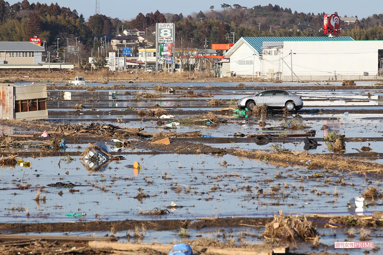 南相馬市からさらに北上していった取材班、ここに家があったことを伝えられないくらい「何もない」（2011年3月12日）