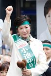 2912628票を獲得して当選した小池百合子氏